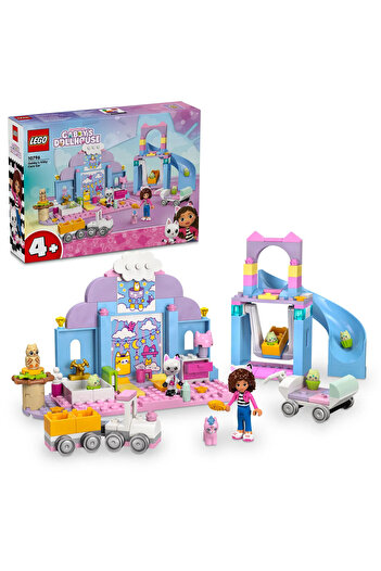 LEGO ®   مجموعة بناء Gabby's Dollhouse Gabby's Kitty Care Ear 10796 للأطفال بعمر 4 سنوات فما فوق (165 قطعة)