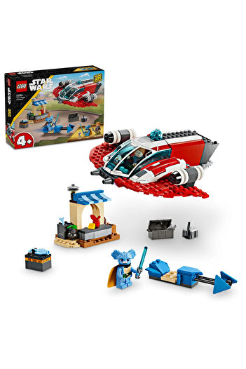 LEGO ®   Star Wars: Young Jedi Adventures Crimson Firehawk ™   75384 - 4+ Creative Toy Building Set (136P)