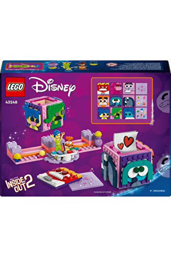 LEGO ® ǀ Disney Ters Yüz 2 Duygu Küpleri 43248 - 9+ Oyuncak Yapım Seti (394Parça)