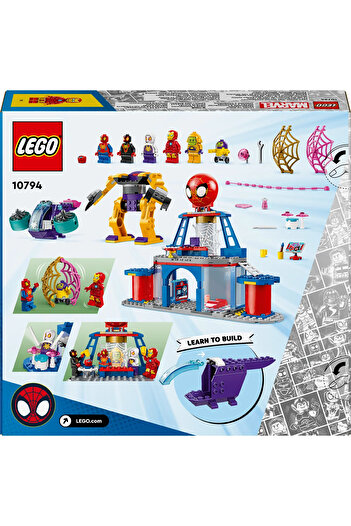 LEGO ® Marvel Spidey Takımı Ağ Örücü Karargahı 10794 - 4+ Yaratıcı Oyuncak Yapım Seti (193Parça)