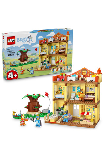 LEGO ®   Bluey: Bluey's Family House 11203 - Creative Toy Building Set for Children 4+ (382P)