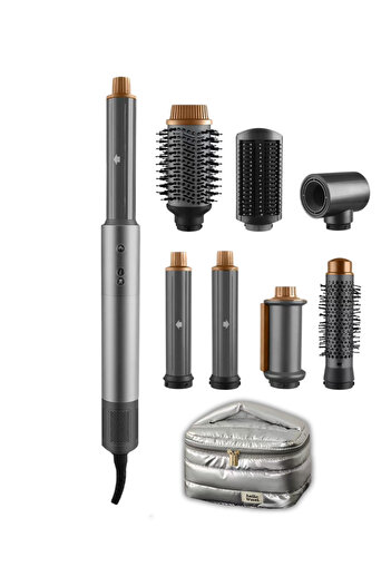 Shibowavy Airwavy Set Air Blow 7-in-1 Hair Drying and Styling Set (with Carrying Case Gift)