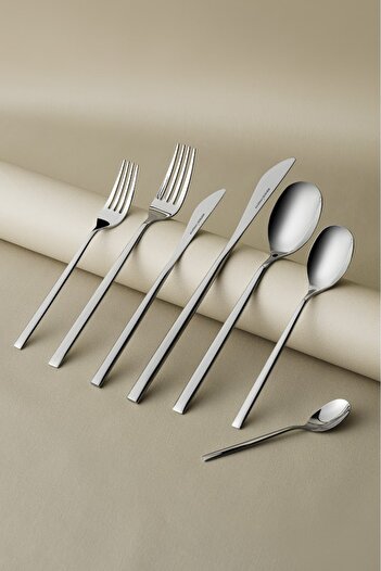Karaca New Liza 84 Piece Cutlery Set for 12 Persons