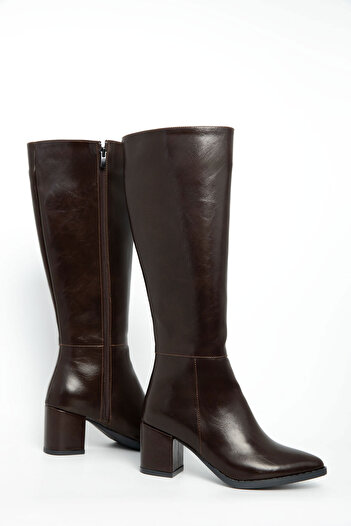 SOHO Brown Matte Women's Boots 18348