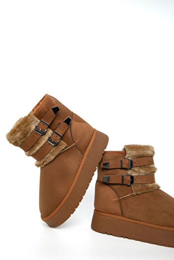 SOHO Tan Suede Children's Boots & Booties 21051