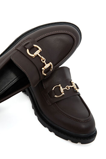 SOHO Brown Women's Loafer Shoes 21050