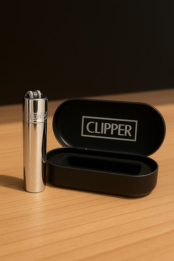 Clipper Kişiye Özel Isimli Gümüş Renk Metal Çakmak