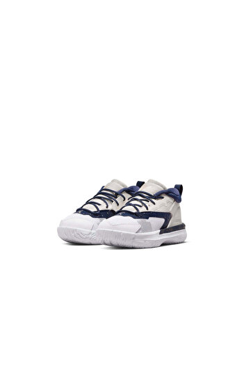 Nike Boys Air Jordan Zion 1 DC2023-241 White Basketball Shoes Sneakers Size 6C