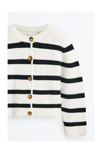 LEFTIES Kids Button-Up Knit Cardigan