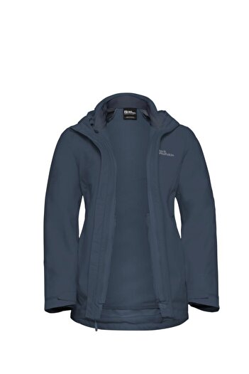 Jack Wolfskin MOONRISE 3IN1 JKT W 3in1 Su Geçirmez Mont