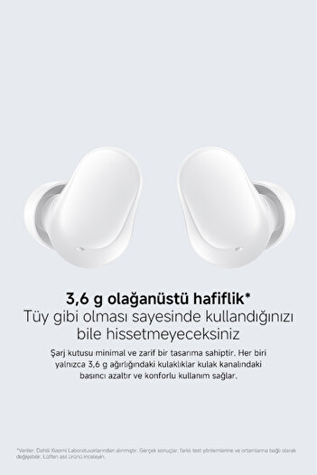 Xiaomi Redmi Buds 6 Play Siyah Kulakiçi Kulaklık TWS(Xiaomi Türkiye Garantili)