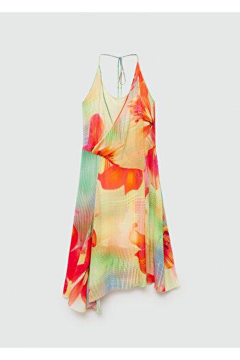 MANGO Woman Pastel Sari Women's Dress 77050627