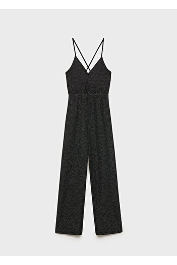 MANGO Black Girl's Jumpsuit 77069065