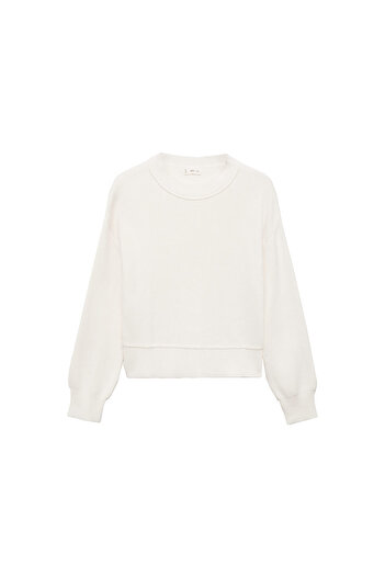 MANGO Off-White Girl's Sweater 77064040
