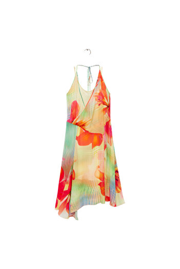 MANGO Woman Pastel Sari Women's Dress 77050627