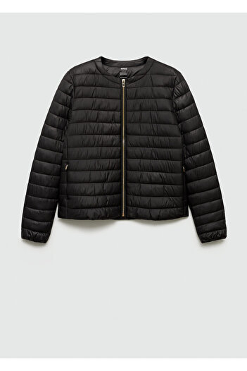 MANGO Black Women's Coat 77015636