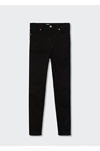 MANGO Woman Black Denim Women's Trousers47000157
