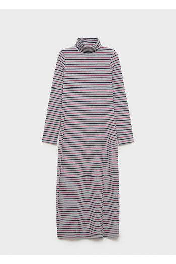 MANGO Metal Gray Girl's Dress 77046738