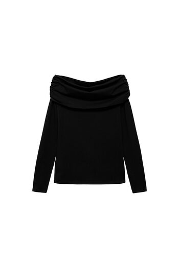 MANGO Siyah Kız Çocuk T-Shirt 77094040