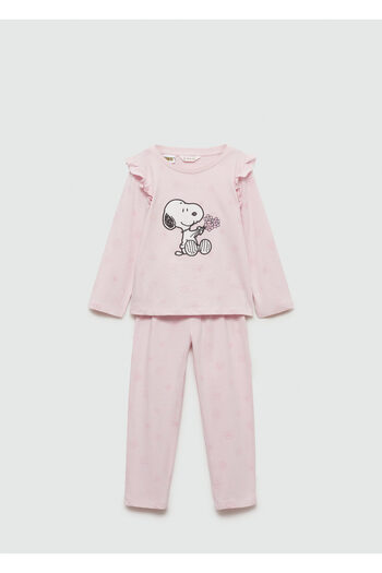 MANGO Pink Baby Girl Pajama Bottoms 77008639