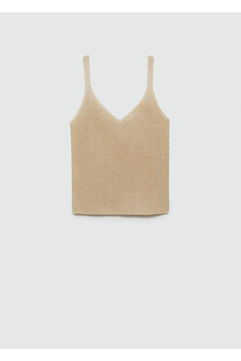 MANGO Women's Gold Bustier 77180578