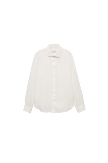 MANGO White Men's Shirt 77130340