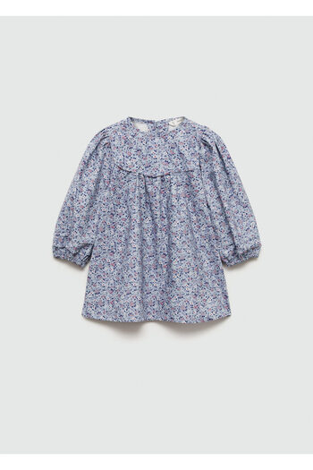 MANGO Blue Baby Girl Dress 77053291