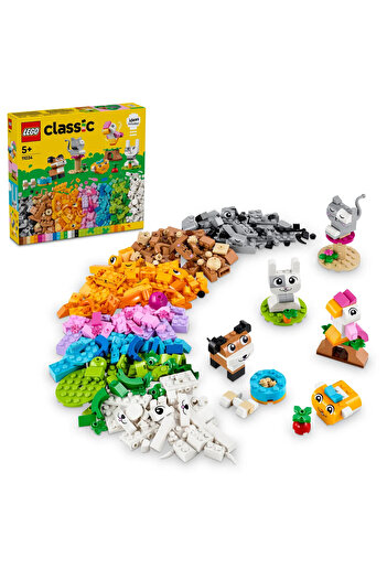 LEGO ®   Classic Creative Pets 11034 – Creative Toy Building Set (450P) for Ages 5+