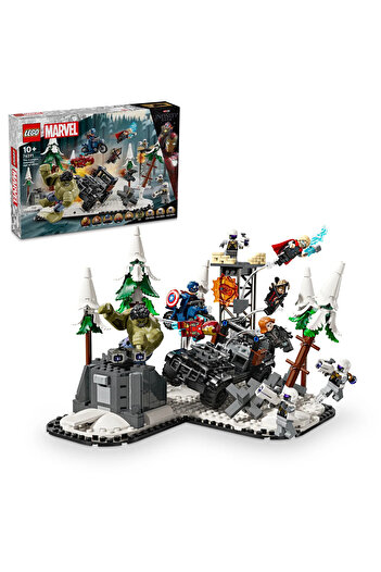 LEGO ®   Marvel The Avengers Assemble: مجموعة بناء Age of Ultron 76291 للأطفال بعمر 10 سنوات فما فوق (613 صفحة)