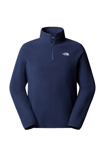 THE NORTH FACE M GLACIER FLEECE 1/4 ZIP JACKET Navy