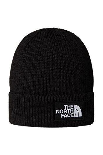 THE NORTH FACE TNF LOGO BOX CUFFED BEANIE Unisex Шапка NF0A8CHEJK31 Чорний-STD