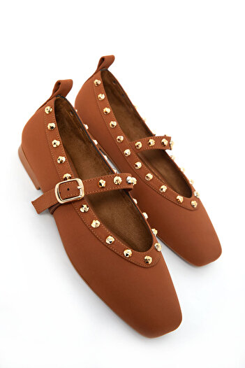 SOHO Taba Matte Satin Women's Ballerinas 20994