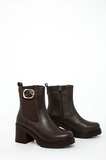 SOHO Brown Women's Boots & Booties 21090