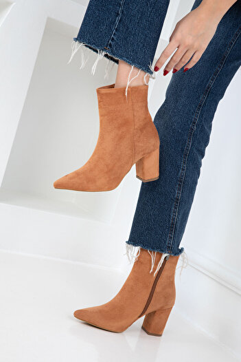 SOHO Taba Süet Kadın Bot & Bootie 21065