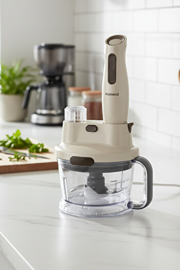 HOMEND Vintage Functional 2834h Food Processor Beige