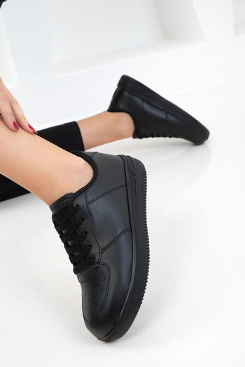 SOHO Black-Black Unisex Sneaker 14361