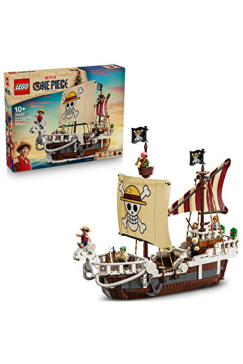 LEGO ®   One Piece Going Merry Pirate Ship 75639 - Creative Toy Building Set for Kids 10+ (1376)