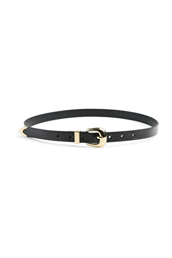 PIECES PCMALOU PATENT JEANS BELT BUNDLE WB - Sada džínového pásku a opasku