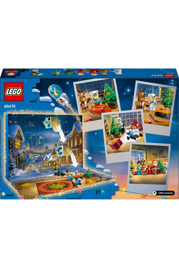 LEGO ® City 2025 Yılbaşı Takvimi 60475 – 5+ Oyuncaklarla Eğlenceli Yılbaşına Geri Sayım Yapım Seti (186P)