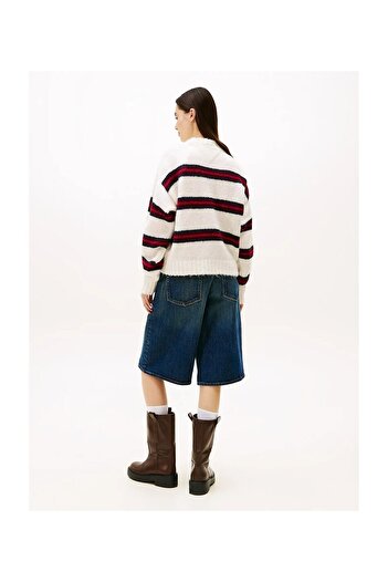 Tommy Hilfiger Tjw Badge Stripe Flu, Ybh