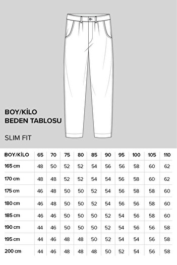 ALTINYILDIZ CLASSICS Altınyıldız Classics Normal Bel Slim Fit Antrasit Erkek Pantolon COE012510109_PANTOLON YAN CEP PARCA