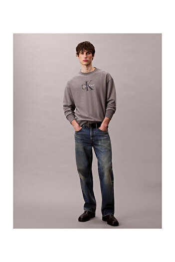 Calvin Klein Ls Premium Terry Mon, P7E