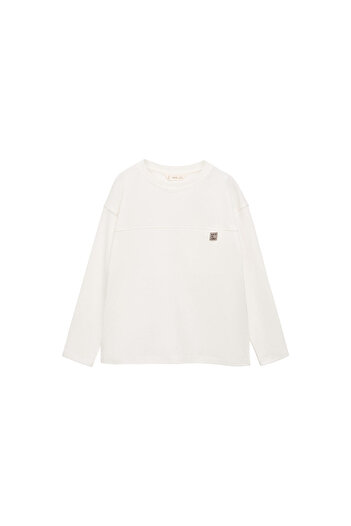 MANGO Off-White Boy T-Shirt 77084437