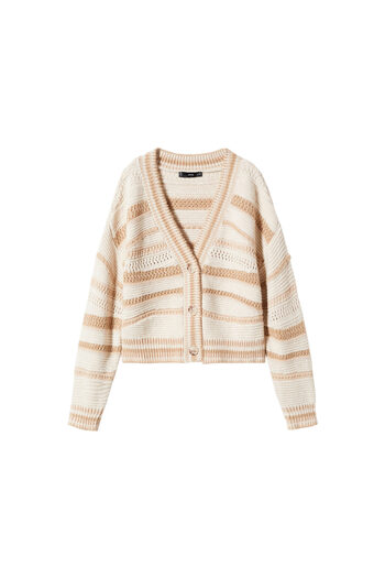 MANGO Woman Brown Women's Cardigan37099074