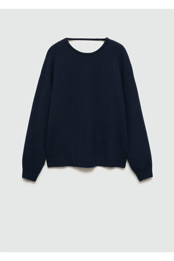 MANGO Navy Blue Girl's Sweater 77054782