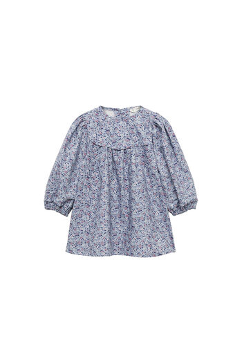 MANGO Blue Baby Girl Dress 77053291