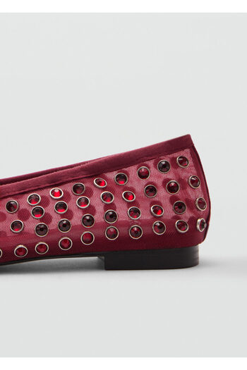 MANGO BORDEAUX Kadın Klasik Ayakkabı 77045998