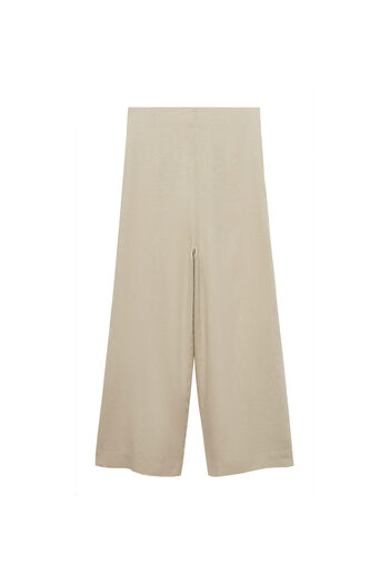 MANGO Woman Beige Women's Pants 77192007