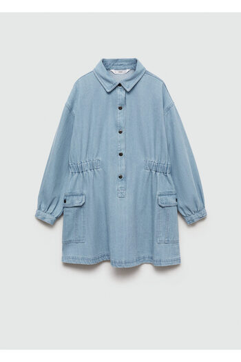 MANGO Blue Girl's Dress 77044783