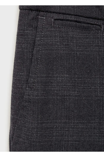 MANGO Koyu Gri Erkek Pantolon 77057916